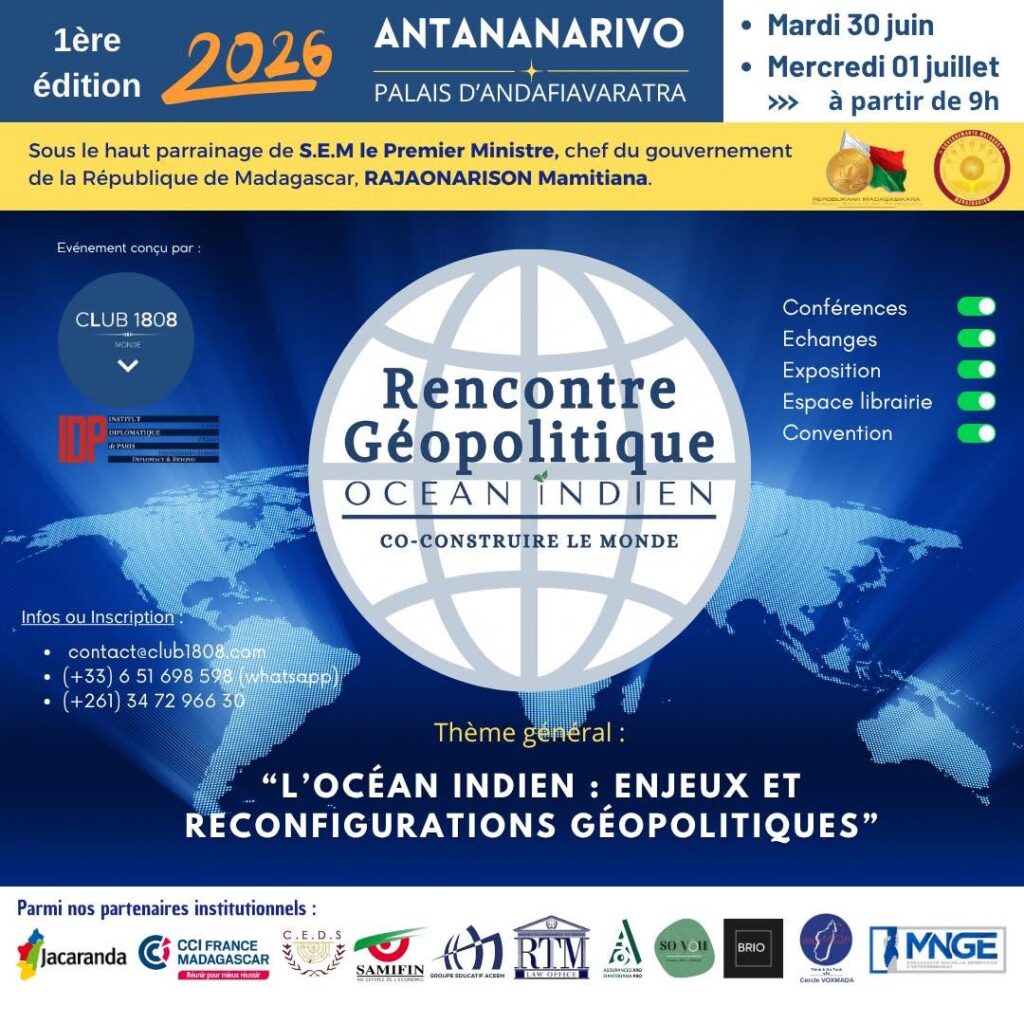 Rencontre Géopolitique des Pays de l’Océan Indien (RGPOI)
